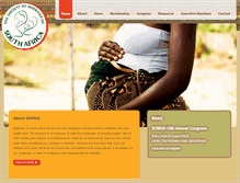 Tablet Screenshot of midwivessociety.co.za
